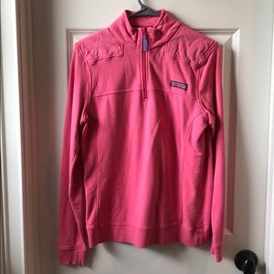 Vineyard Vines Women’s shep shirt hot pink size M